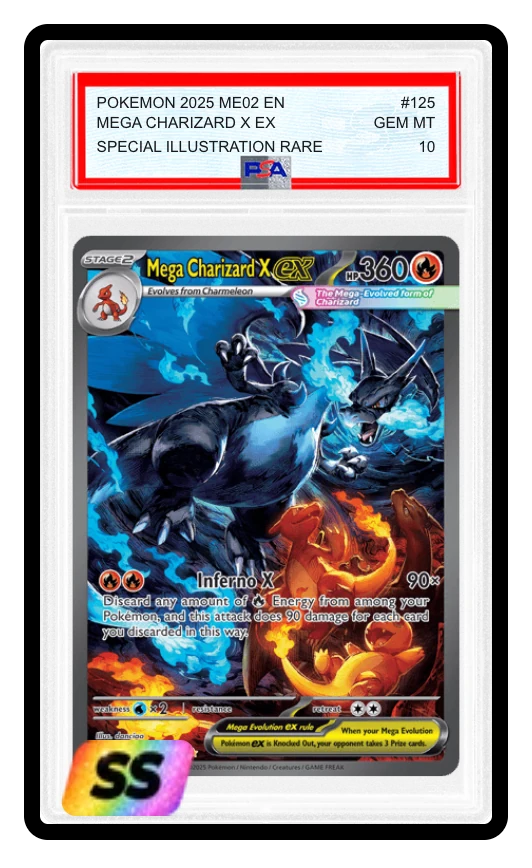 การ์ด Mega Charizard X ex